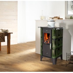 Mira Ofen flaschengrün