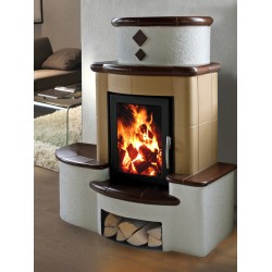 BASEL mit Sitzbank mocca-melange links